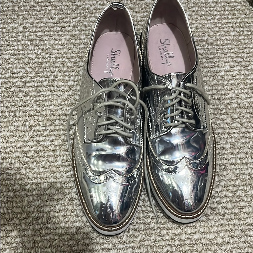 Shellys London Silver Women's Shoes